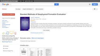 
                            12. Standard Methods of Geophysical Formation Evaluation
