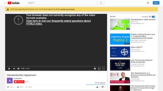 
                            12. Standardization Agreement - YouTube