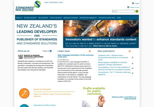 
                            5. Standards New Zealand