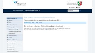 
                            2. Standardsicherung NRW - Zentrale Prüfungen 10 ...