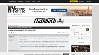 
                            5. Ständigt krångel med CTS HES-3106 switch. - Flashback Forum