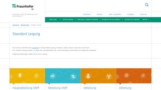 
                            3. Standort Leipzig - Fraunhofer IZI