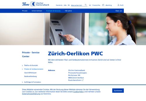 
                            9. Standort: Zürich-Oerlikon PWC | zkb.ch