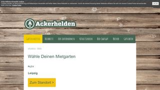 
                            11. Standorte - Ackerhelden