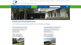 
                            7. Standorte der Verwaltungsseminare - Hessischer ...