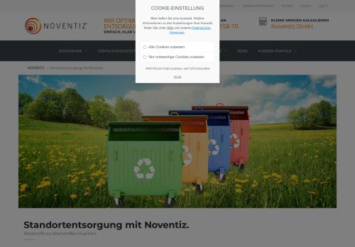 
                            11. Standortentsorgung optimieren | Noventiz GmbH