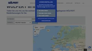 
                            4. Standortfinder - Herzlich willkommen bei WÖLPERT