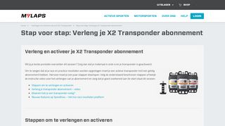 
                            13. Stap voor stap: Verleng je X2 Transponder abonnement - MYLAPS ...