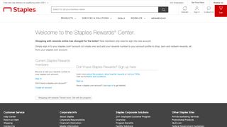 
                            6. Staples Rewards® - 5% back in rewards and free shipping on ...