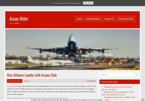 
                            9. Star Alliance Loyalty with Asiana Club - Asian Miler