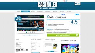 
                            12. Star Casino - 10€ gratis subito e bonus di 1000€, scarica qui