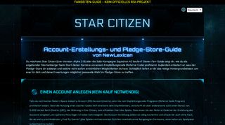 
                            9. Star Citizen kaufen - Referral Code, Registrierung & Plegde-Store ...