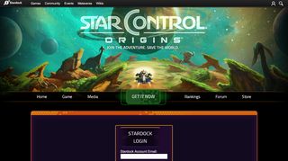 
                            6. Star Control : Login - Stardock