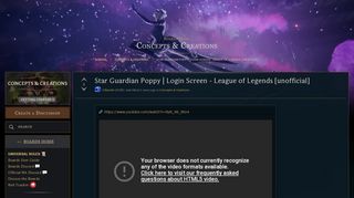 
                            5. Star Guardian Poppy | Login Screen - League of Legends [unofficial ...
