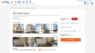 
                            3. Star Guest House Nashik - Reviews, Photos & Offers - Goibibo