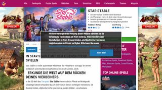 
                            9. Star Stable - das Pferdespiel spielen auf Sat1Spiele