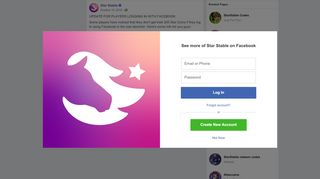 
                            10. Star Stable - UPDATE FOR PLAYERS LOGGING IN WITH FACEBOOK ...