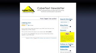 
                            11. star symbol | CyberText Newsletter