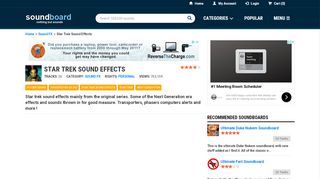 
                            3. Star Trek Sound Effects - Soundboard.com - Create & Download Free ...