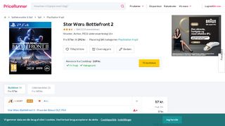 
                            10. Star Wars: Battlefront 2 PS4 - Sammenlign priser på PriceRunner