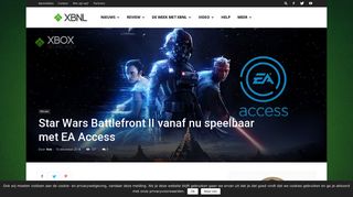 
                            9. Star Wars Battlefront II vanaf nu speelbaar met EA Access ...