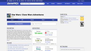 
                            5. Star Wars: Clone Wars Adventures for PC - GameFAQs