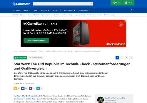 
                            5. Star Wars: The Old Republic im Technik-Check - GameStar