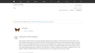 
                            12. starbucks wifi problems - Apple Community