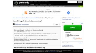 
                            11. Starcraft 2 Login Probleme im Zusammenhang? - World of Warcraft ...