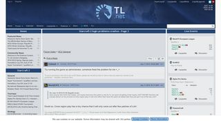 
                            11. Starcraft 2 login problems crashes - Page 2 - TeamLiquid