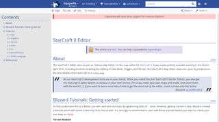 
                            7. StarCraft II Editor - Liquipedia - The StarCraft II Encyclopedia