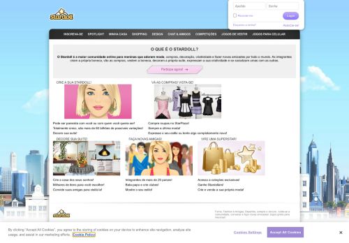 
                            3. Stardoll Privacy Preference Centre - Stardoll | Português/BR