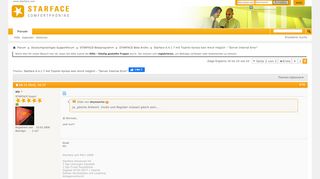 
                            13. Starface 6.4.1.7 mit Toplink-Xpress kein Anruf möglich - 