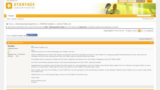 
                            2. Starface FritzBox 1&1 - STARFACE Support Forum