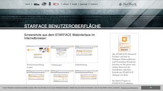 
                            6. Starface Screenshots - NetWerk GmbH