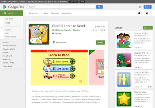 
                            3. Starfall Learn to Read - Apps on Google Play