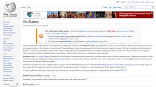 
                            11. StarGames - Wikipedia