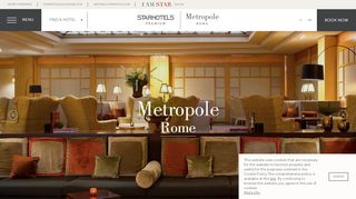 
                            13. Starhotels Metropole, 4 star hotel near Rome train station of Termini