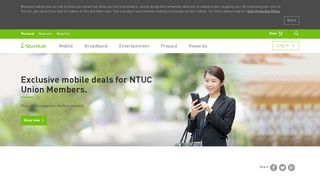 
                            10. StarHub & NTUC Exclusive Mobile Offers | StarHub Singapore