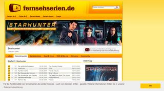 
                            11. Starhunter Episodenguide – fernsehserien.de