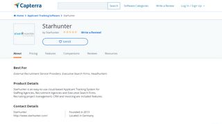 
                            13. Starhunter Reviews and Pricing - 2019 - Capterra