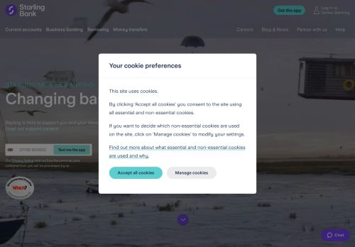 
                            2. Starling Bank: Better banking with our mobile bank accounts