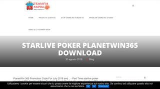 
                            9. Starlive Poker Planetwin365 Download - Tramvia Napoli