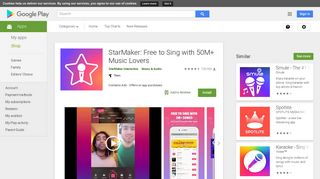 
                            5. StarMaker: Free to Sing with 50M+ Music Lovers - Apps op Google Play