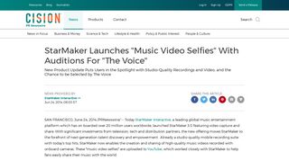 
                            10. StarMaker Launches 