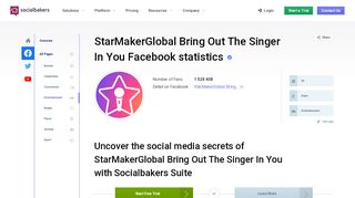 
                            6. StarMaker - Sing & Connect With Fans of Music | Detailed statistics of ...