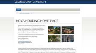 
                            7. StarRezPortal - Hoya Housing Home Page - StarRez Housing