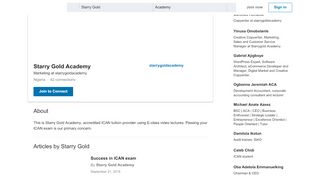 
                            11. Starry Gold Academy - Marketing - starrygoldacademy | LinkedIn