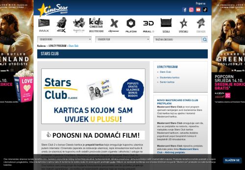 
                            9. Stars Club - CineStar Cinemas