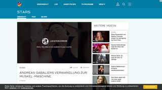 
                            5. Stars - Video - Andreas Gabaliers Verwandlung zur Muskel-Maschine ...